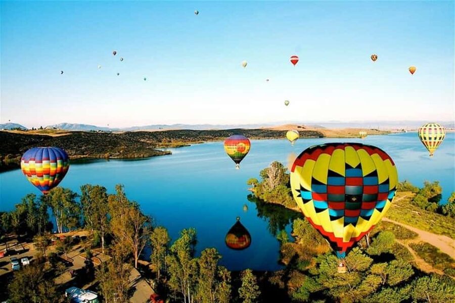 Temecula Morning Hot Air Balloon Ride with Champagne Toast - Meeting at 31963 Rancho California Road