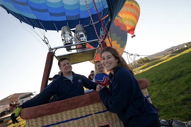 Temecula Shared Hot Air Balloon Flight - The flight: quiet height, wide views