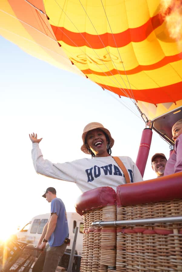 Temecula: Sunrise Hot Air Balloon Ride with Champagne - Meeting at Bolero at Europa Village