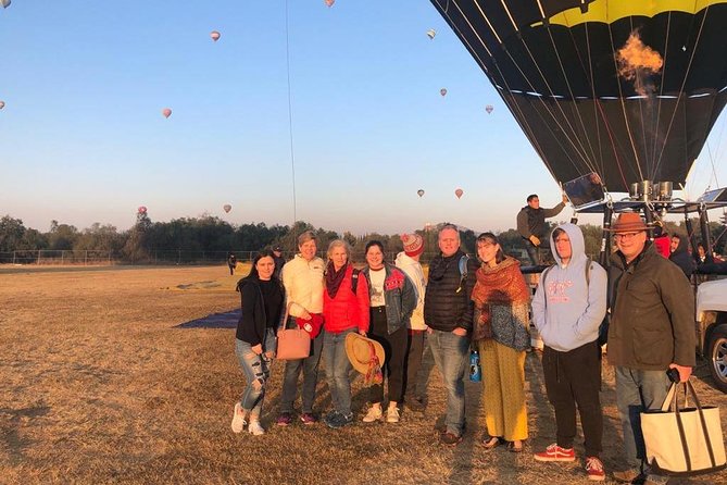 Teotihuacan Hot Air Balloon Ride with Optional Bike or Walking Tour - Walking or cycling around the pyramids