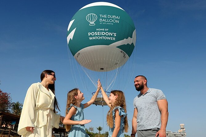 The Dubai Balloon at Atlantis Tickets with options - A calm attraction with a little thrill