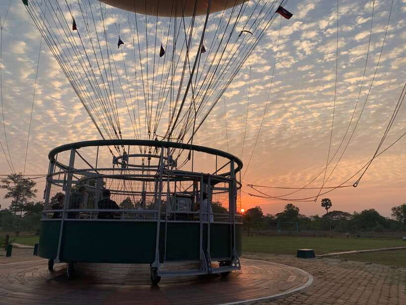 Ticket for Angkor Balloon Ride. - Key points at a glance