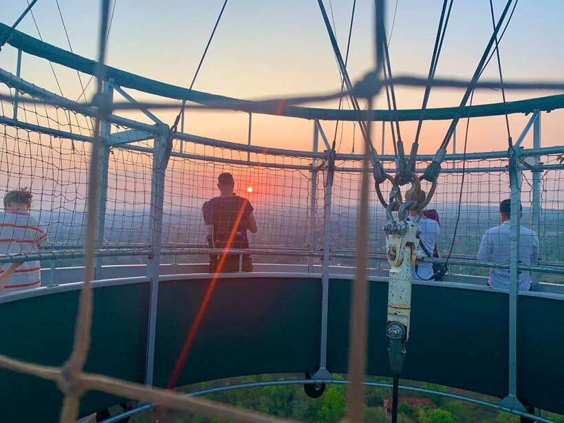 Ticket for Angkor Balloon Ride. - Angkor Wat from a different angle