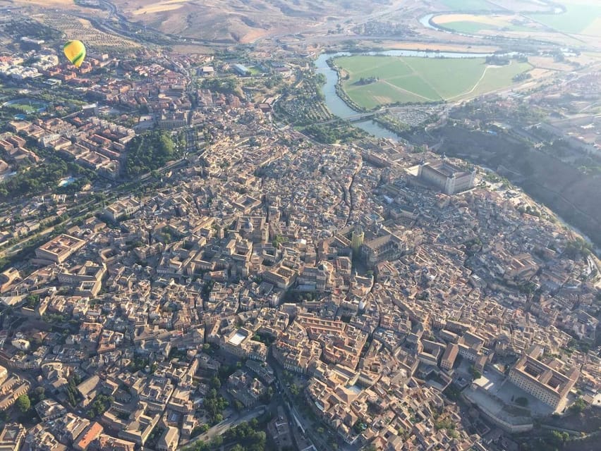 Toledo: Hot Air Balloon Ride with Spanish Breakfast - Choosing among 12 launch sites