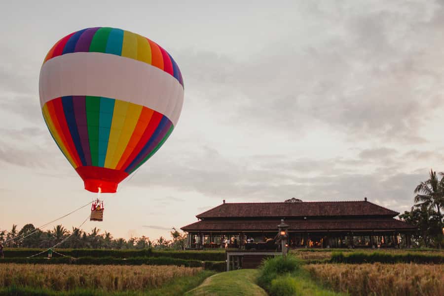 Ubud: Hot Air Balloon Experience - Photography rules deserve attention