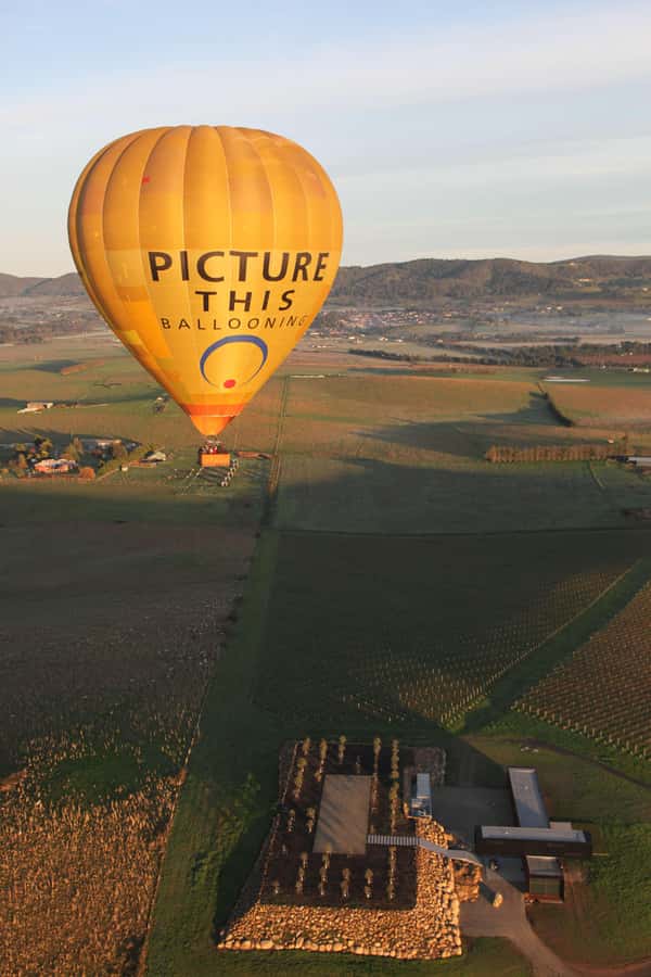 Yarra Valley: Hot Air Balloon Experience with Breakfast - A gentle ascent over vineyards and the Yarra River