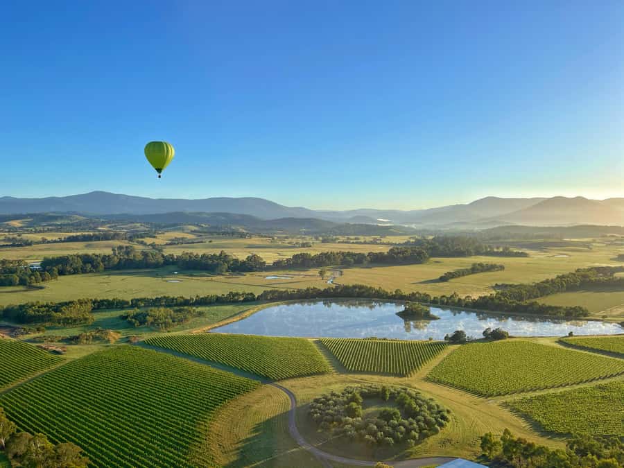 Yarra Valley: Hot Air Balloon with Breakfast & CBD Transfers - The early start from Melbourne and the Yarra Valley
